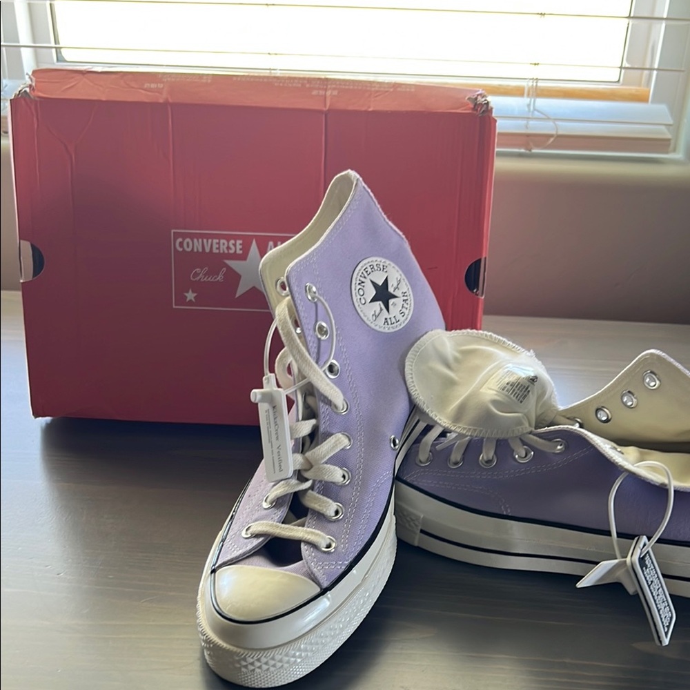 Converse Chuck Taylor All Star Lavender High Tops